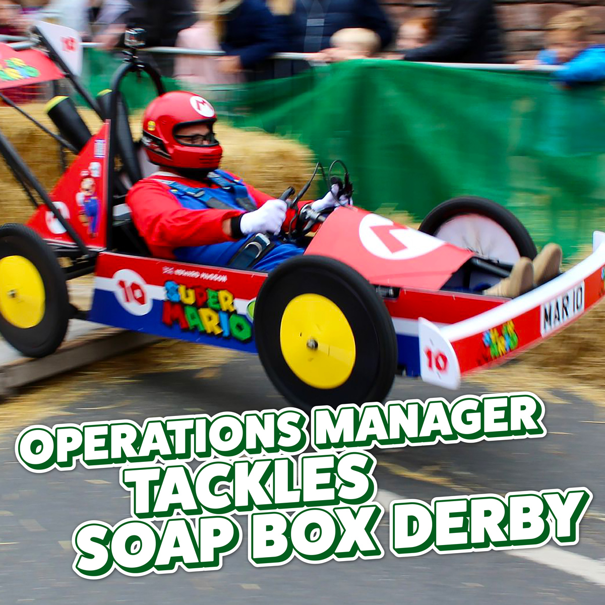 Meadow Vale sponsors operaions manager in soapbox derby.jpg