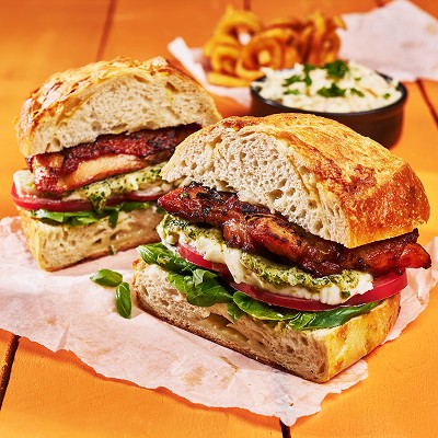 Sizzling Chicken Pesto Mozarella Sandwich.jpg